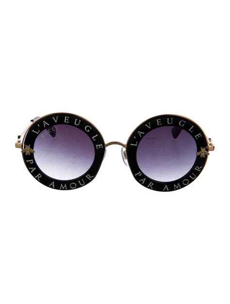 gucci aveugle par amour lunette|Market Research: Gucci’s “‘L’Aveugle Par Amour’ Round .